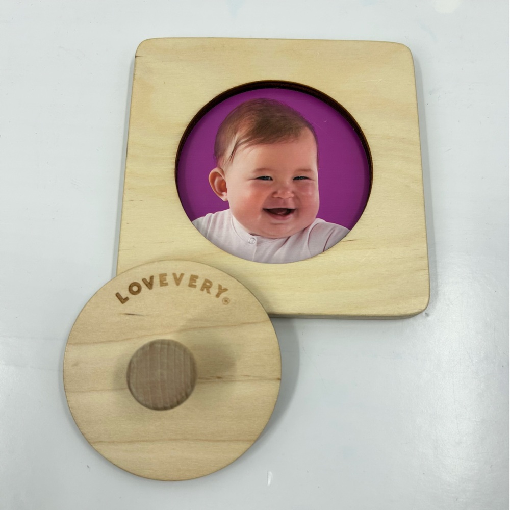 Lovevery Wooden Book - From The Inspector Montessori-Based Play Kit (7-8 Months)